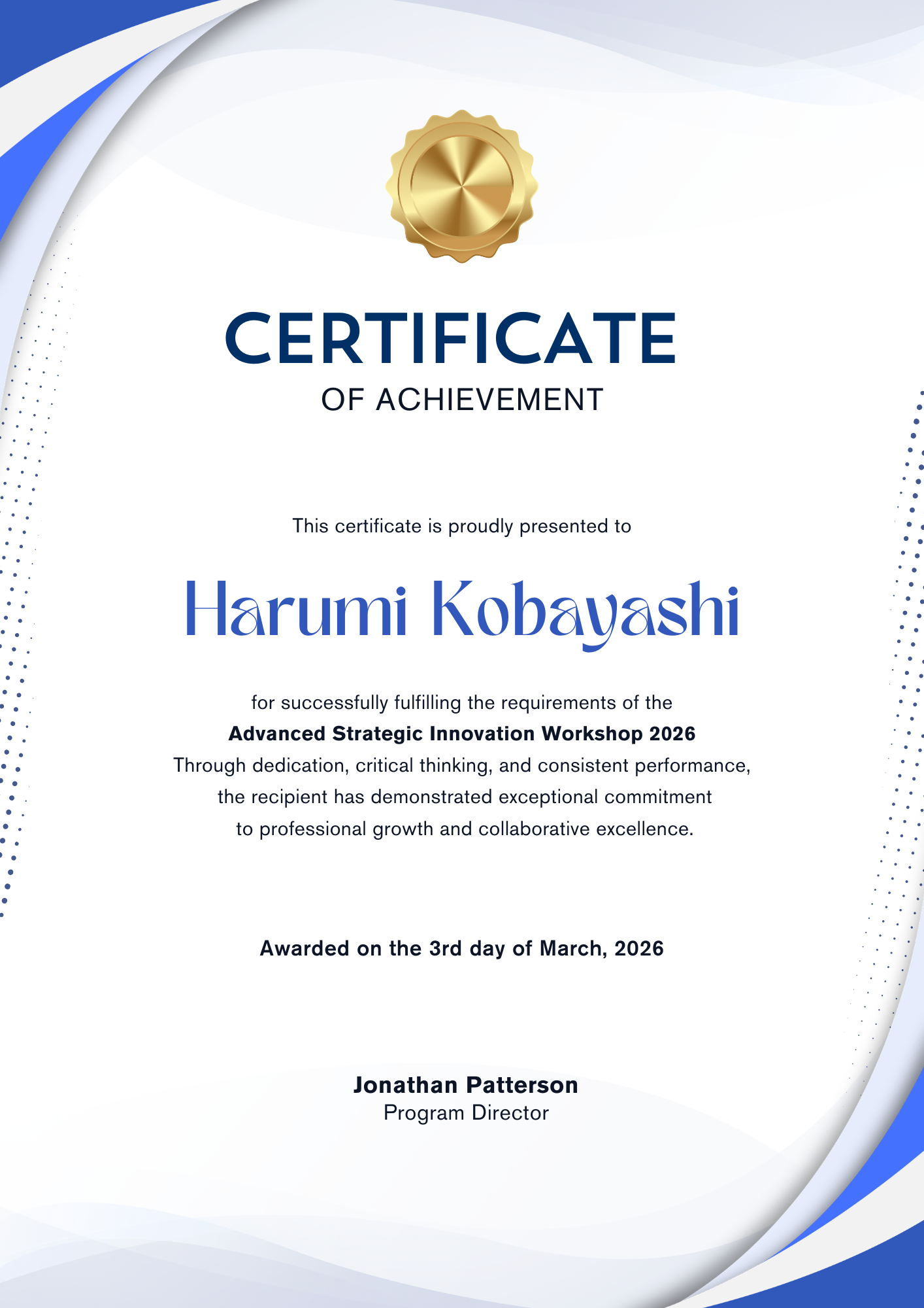certification